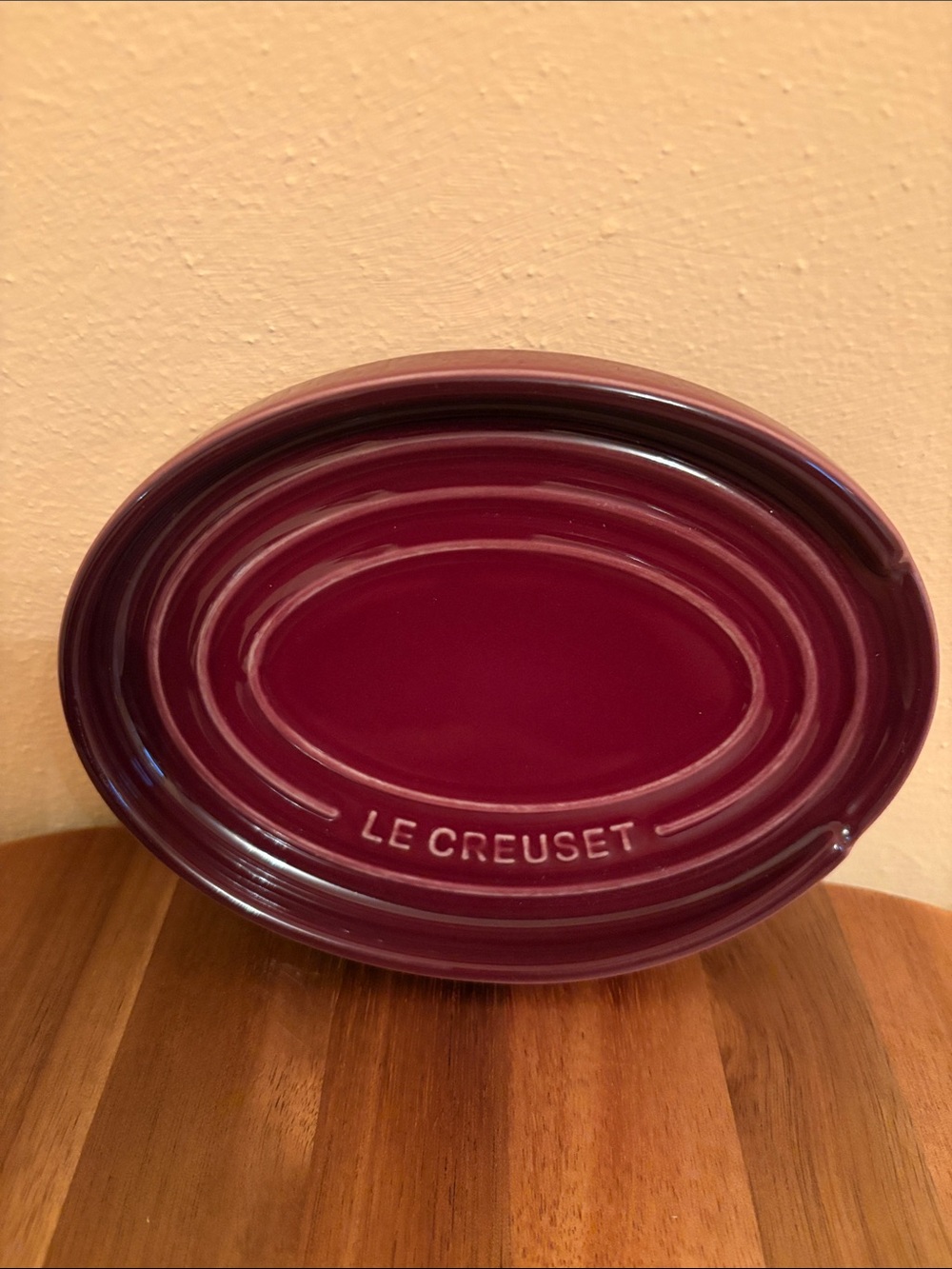 Le Creuset Oval Spoon Rest in Rhône